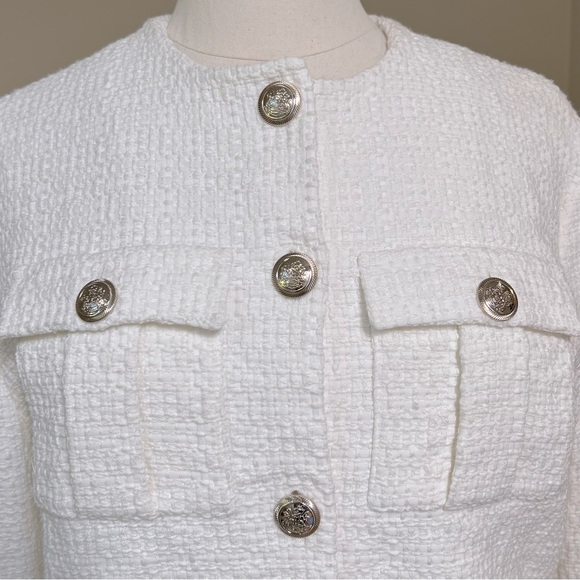 NWOT Maje Valasila Tweed Jacket—missing belt - Picture 3 of 10